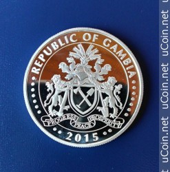 ÐонеÑа > 1000 далаÑи, 2015 - ÐÐ°Ð¼Ð±Ð¸Ñ (ÐÑиÑоднÑе ÑокÑовиÑа Ðамбии - Ð ÑжеволоÑÑй ÑаевÑй мÑÑ
оловÑик) - reverse