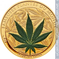 ÐÐ¾Ð½ÐµÑÐ° > 100Â ÑÑÐ°Ð½ÐºÐ¾Ð², 2010 - ÐÐµÐ½Ð¸Ð½  (ÐÐ¾Ð½Ð¾Ð¿Ð»Ñ Ð¿Ð¾ÑÐµÐ²Ð½Ð°Ñ (Cannabis sativa) /Ð·Ð¾Ð»Ð¾ÑÐ¾/) - obverse