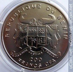 ÐÐ¾Ð½ÐµÑÐ° > 200Â ÑÑÐ°Ð½ÐºÐ¾Ð², 1995 - ÐÐµÐ½Ð¸Ð½  (Hansa-Brandenburg D. I) - obverse