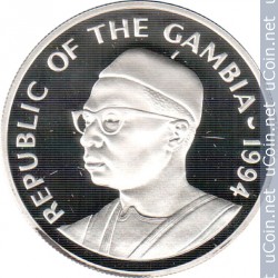 ÐÐ¾Ð½ÐµÑÐ° > 20Â Ð´Ð°Ð»Ð°ÑÐ¸, 1994 - ÐÐ°Ð¼Ð±Ð¸Ñ  (Ð§ÐµÐ¼Ð¿Ð¸Ð¾Ð½Ð°Ñ Ð¼Ð¸ÑÐ° Ð¿Ð¾ ÑÑÑÐ±Ð¾Ð»Ñ 1994) - obverse