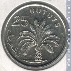 ÐÐ¾Ð½ÐµÑÐ° > 25Â Ð±ÑÑÑÑÐ¾Ð², 1998 - ÐÐ°Ð¼Ð±Ð¸Ñ  - obverse