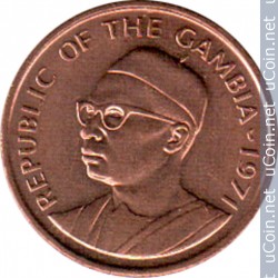 ÐÐ¾Ð½ÐµÑÐ° > 5Â Ð±ÑÑÑÑÐ¾Ð², 1971 - ÐÐ°Ð¼Ð±Ð¸Ñ  - obverse