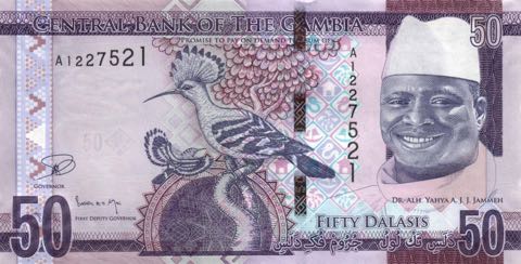 ÐнеÑний вид 50 (пÑÑидеÑÑÑи) гамбийÑкиÑ
далаÑи (авеÑÑ)