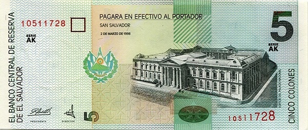 Ð¡Ð°Ð»ÑÐ²Ð°Ð´Ð¾Ñ: 5 ÐºÐ¾Ð»Ð¾Ð½Ð¾Ð² 1997-98 Ð³.