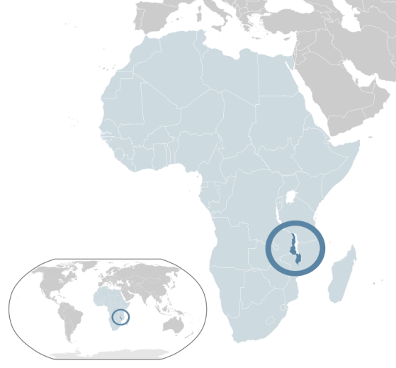 Location Malawi AU Africa.svg