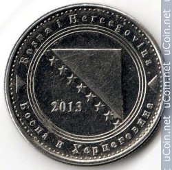 Монета > 5 фенингов, 2005-2017 - Босния и Герцеговина - reverse