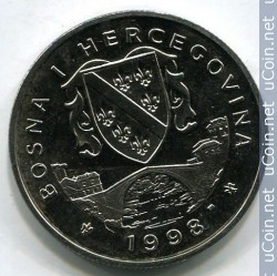 Монета > 5 марок, 1998 - Босния и Герцеговина (XXVII летние Олимпийские Игры, Сидней 2000) - reverse