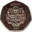 10 долларов Гайана 1996